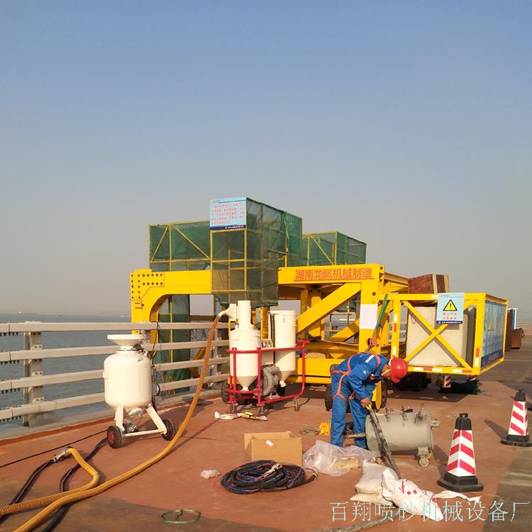 回收循环喷砂机加工现场01.jpg