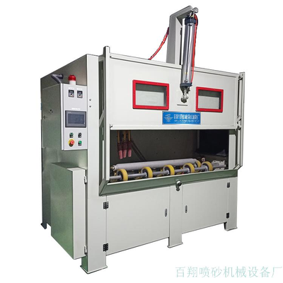 滚轴自动喷砂机,圆管外壁喷砂机