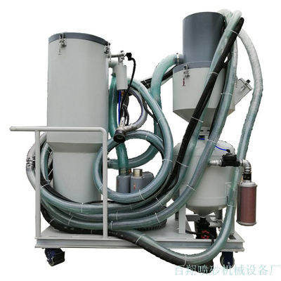 环保无尘自动回收真空喷砂机,除锈去油漆喷砂机