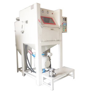 高压自动转盘喷砂机，剥离石墨喷砂机