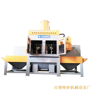 木门自动喷砂机